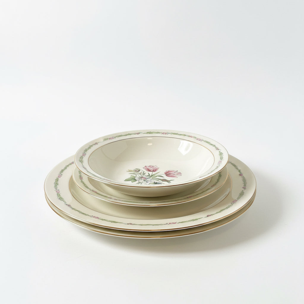 Theodore Haviland China Garden Flowers set