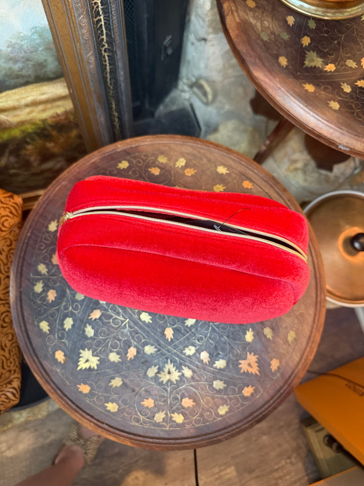 Red Velvet Cosmetic Bag