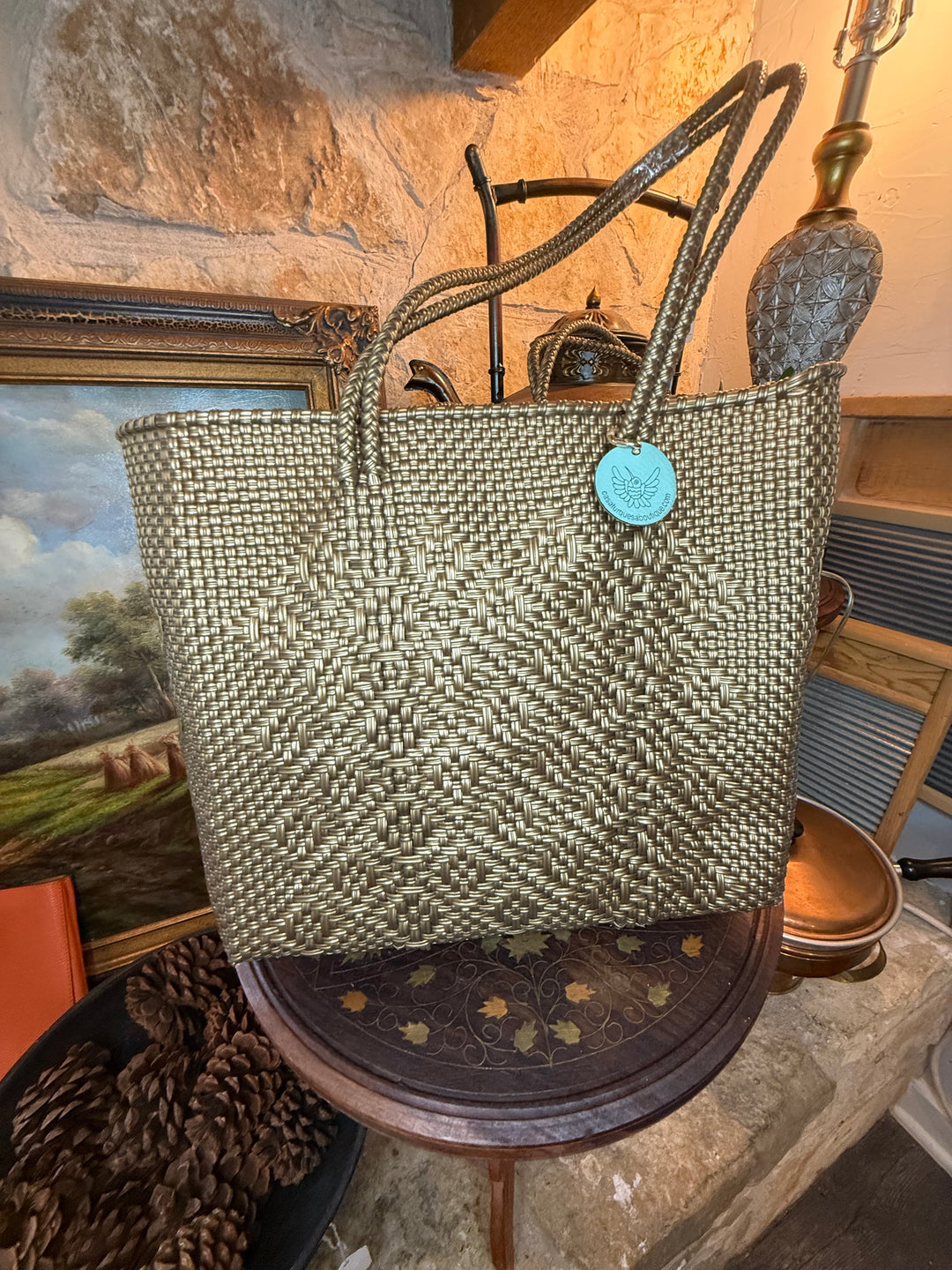 Mexican Artisan Recycled Plastic Tote