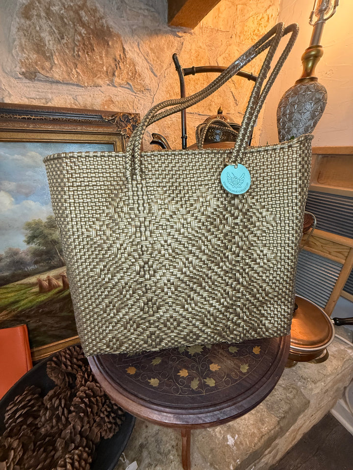 Mexican Artisan Recycled Plastic Tote