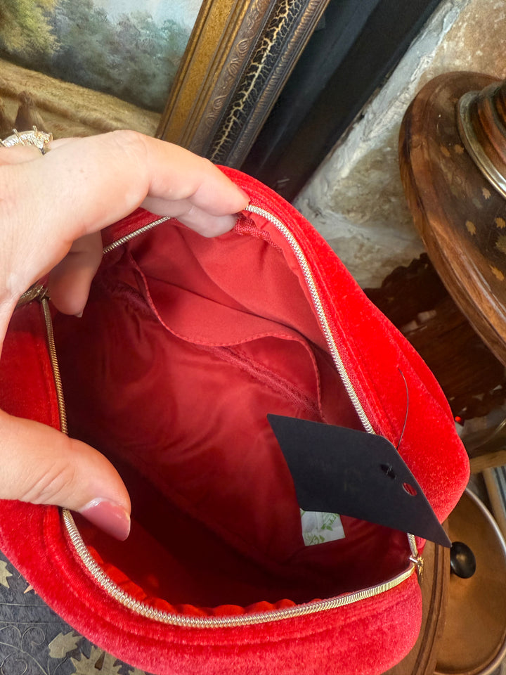Red Velvet Cosmetic Bag
