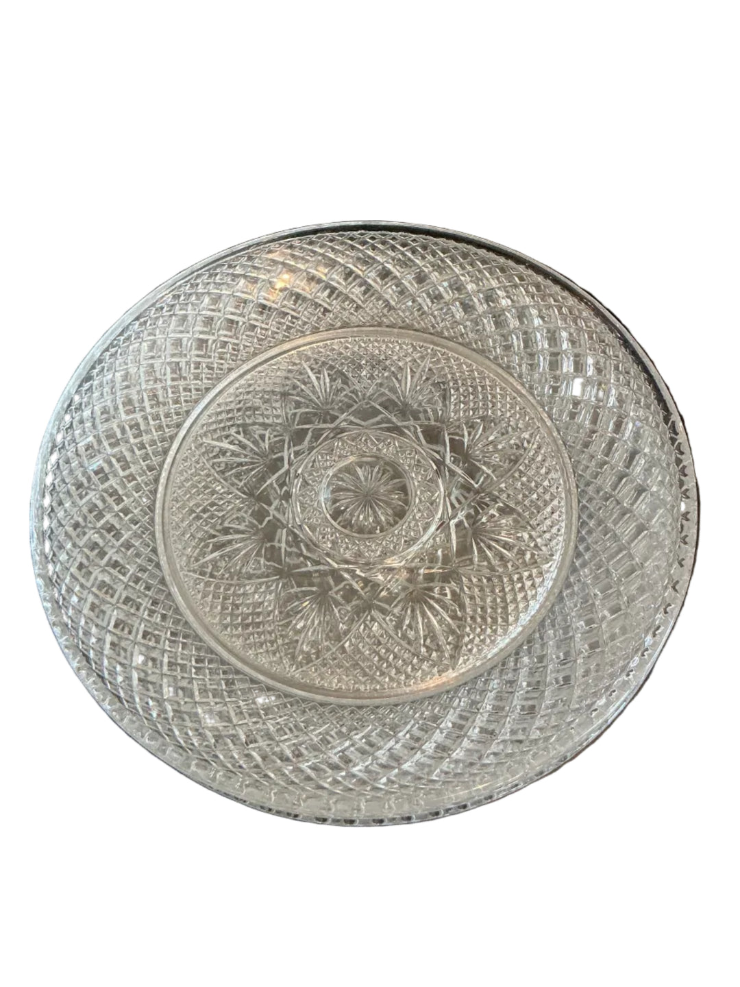 Cristal d’Arques French Lace Salad Plates, set of 4