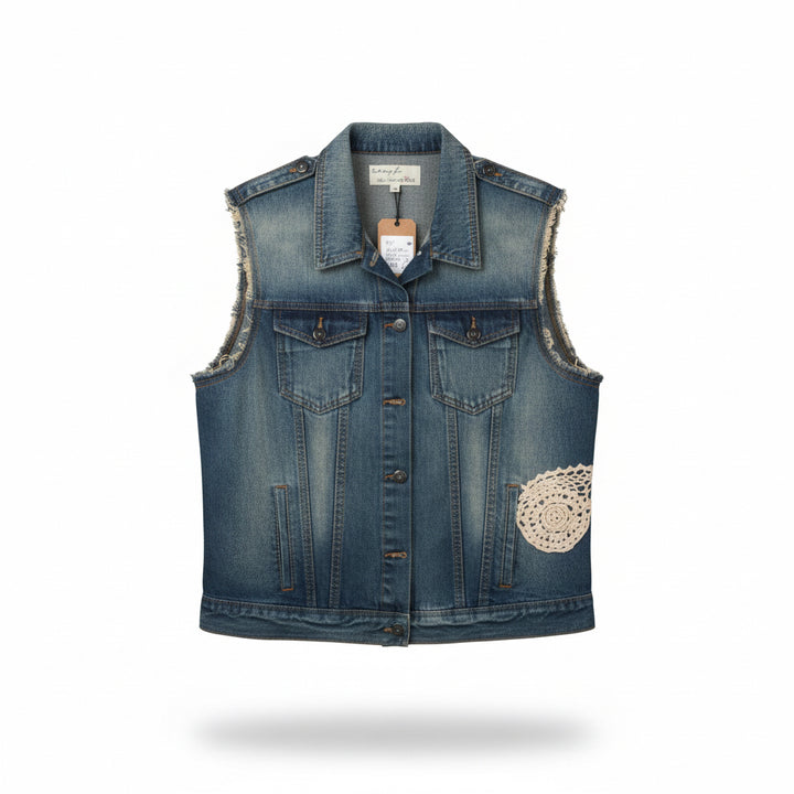 Vintage Havana. Custom Denim Vest