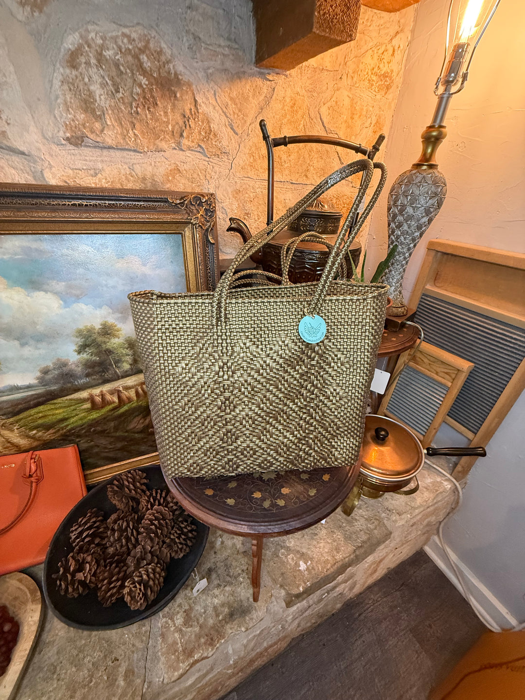 Mexican Artisan Recycled Plastic Tote