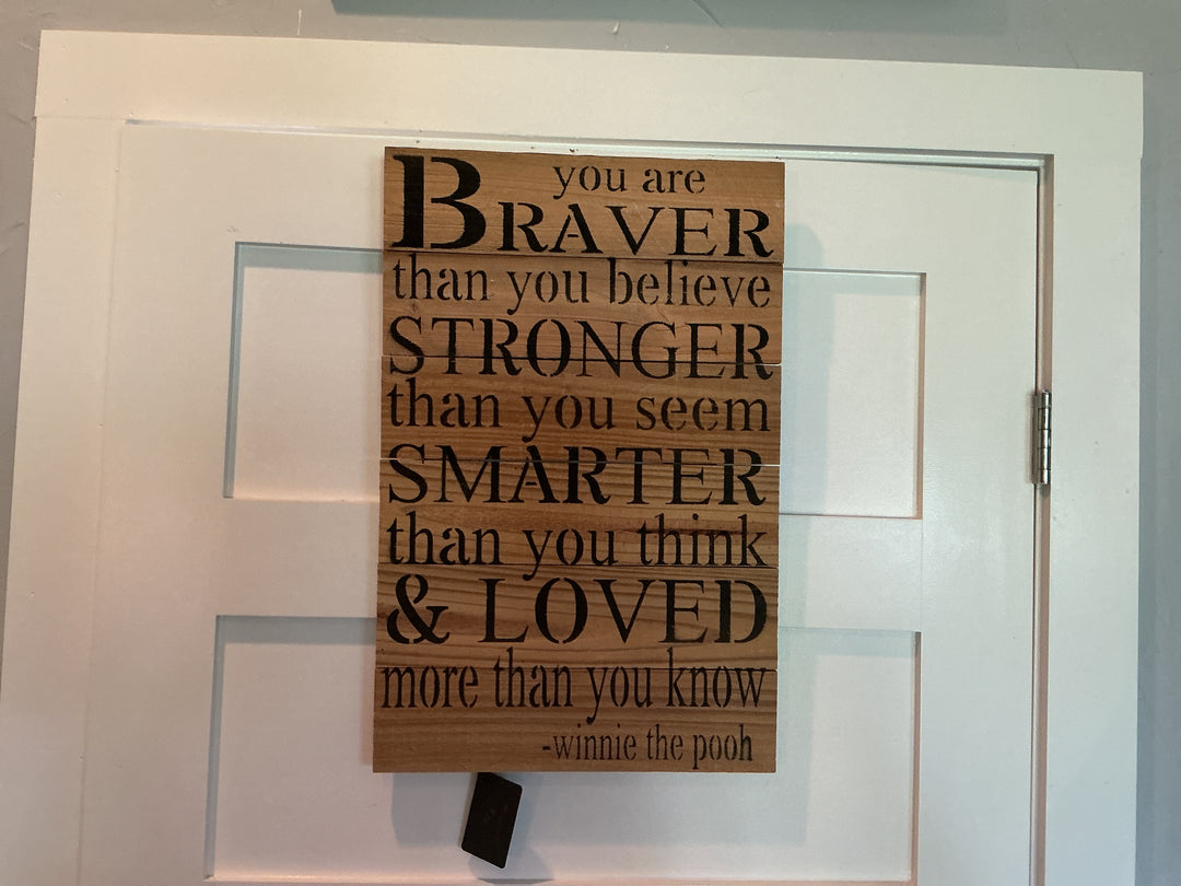 Winnie the Pooh plaque