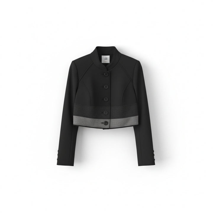 Unique Cabi Convertible Crop/Long Jacket