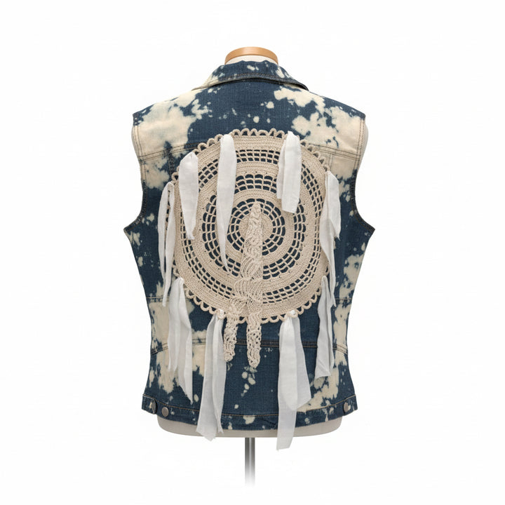 Customized Denim Vest