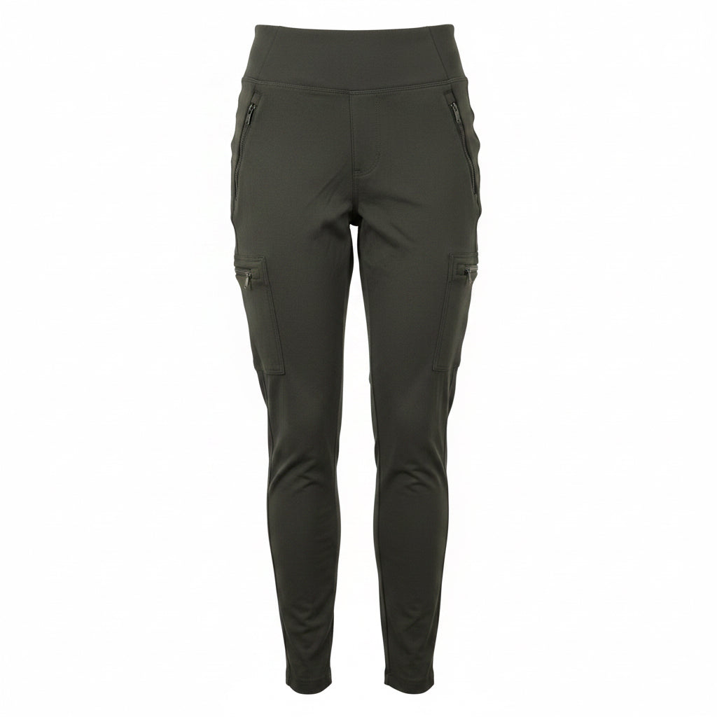 Athleta Cargo Leggings, size 2, Olive