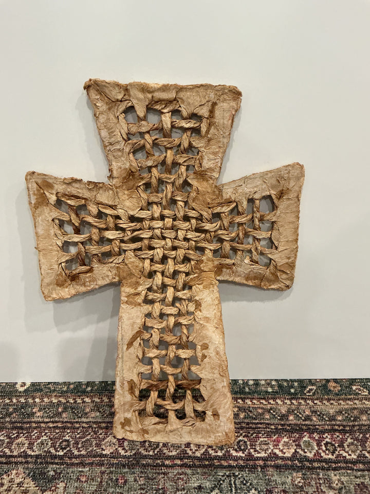 Woven Paper Cross