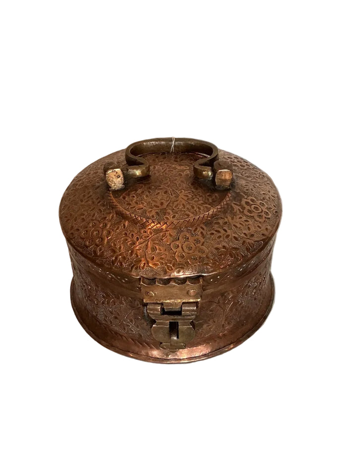 Vintage Indian Copper Paan Daan