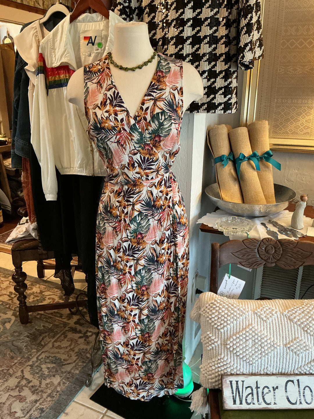 Garnet Hill Floral Dress