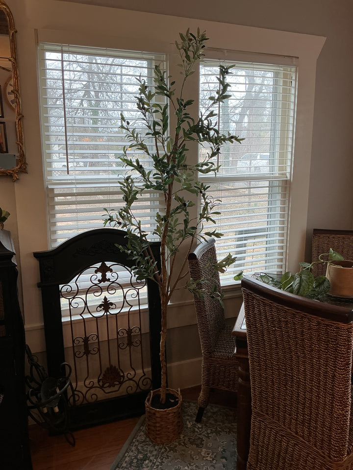 7’ Artificial Olive Tree
