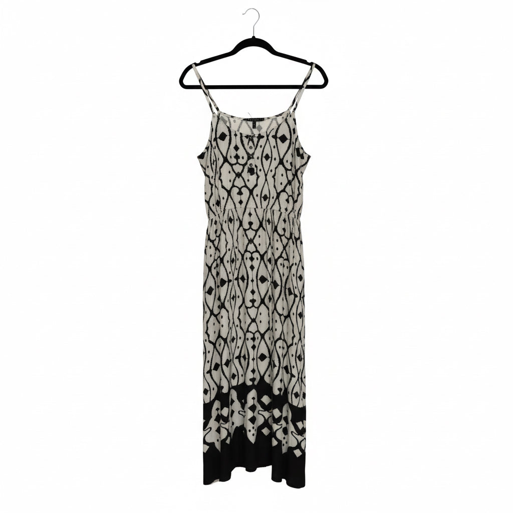 Jane Ashley Batik Print Dress, Large