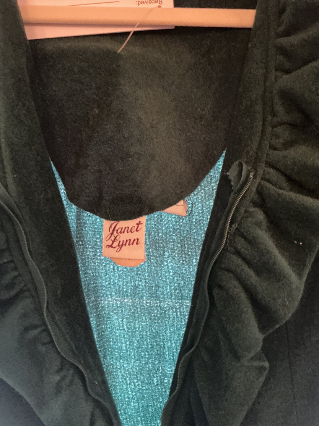 Janet Lynn Luxury Green Satin Dressing Gown