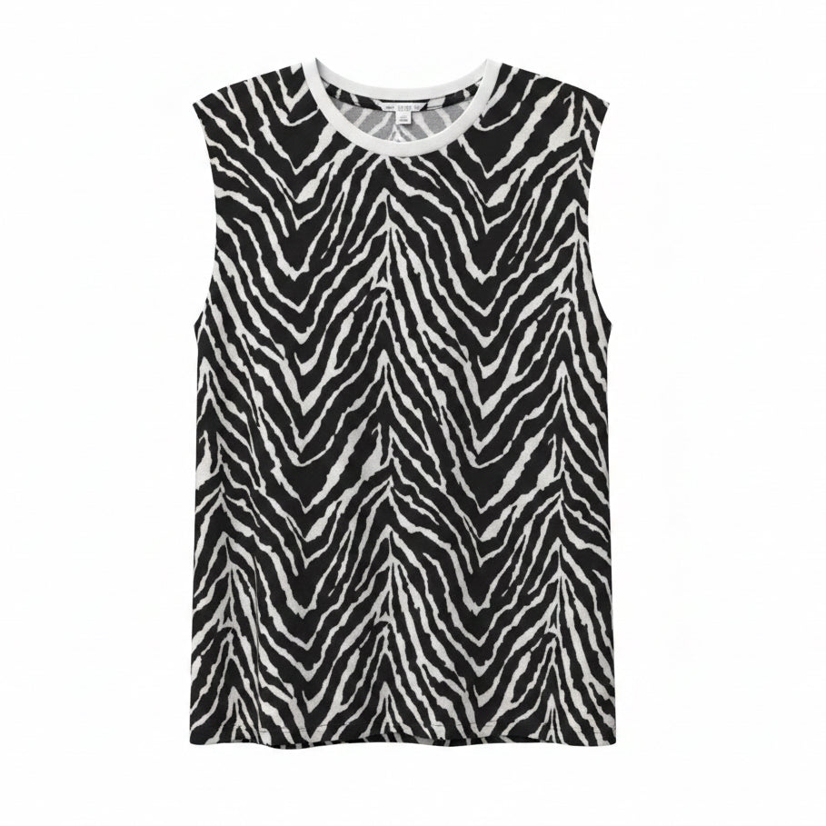 Zyia Active Zebra Top