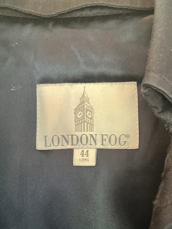 London Fog Rain Coat, Size 44