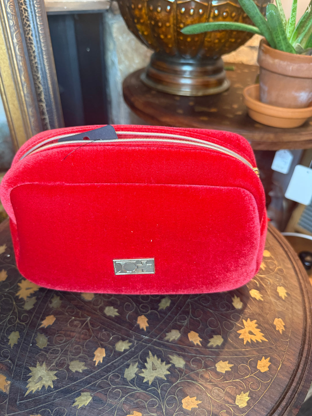 Red Velvet Cosmetic Bag