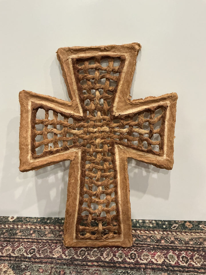 Woven Paper Cross