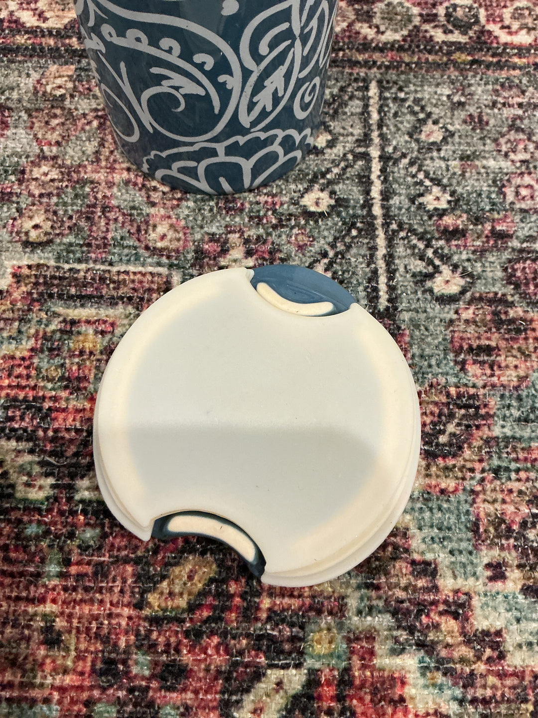 Tag Ceramic Travel Coffee Mug