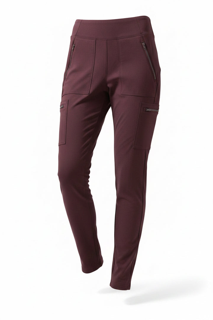 Athleta Cargo Leggings, size 2, Plum