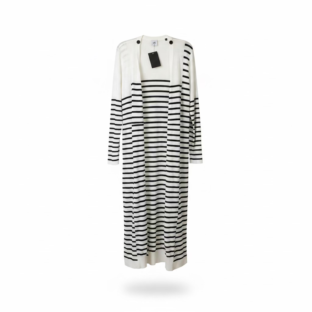 Cabi Victory Long Duster Sweater, Size S