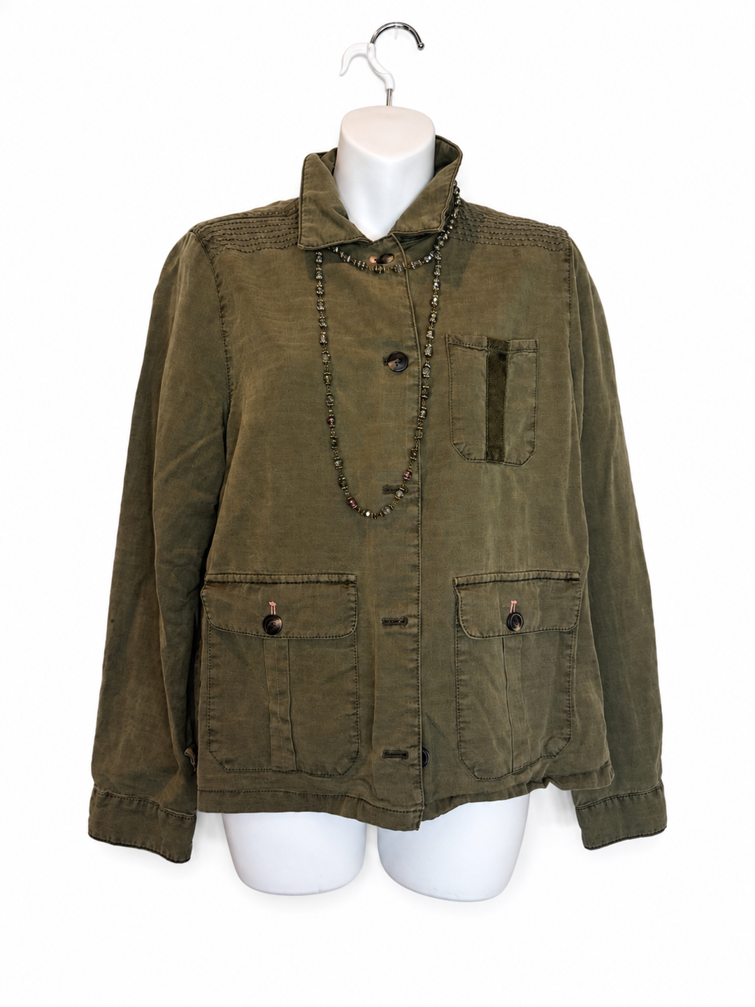 Maurices Olive Utility Jacket
