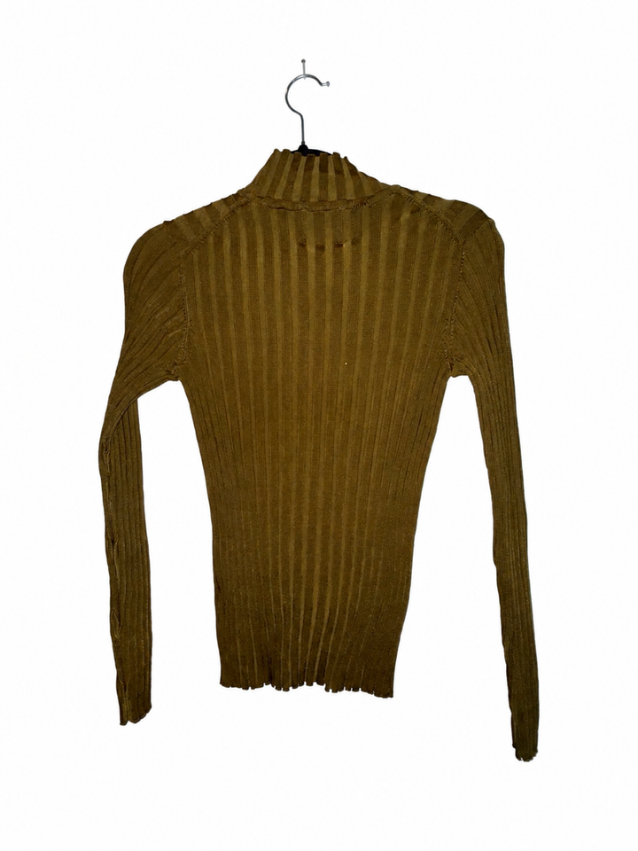 Elie Tahari Women’s Ribbed Mock Neck Sweater Top